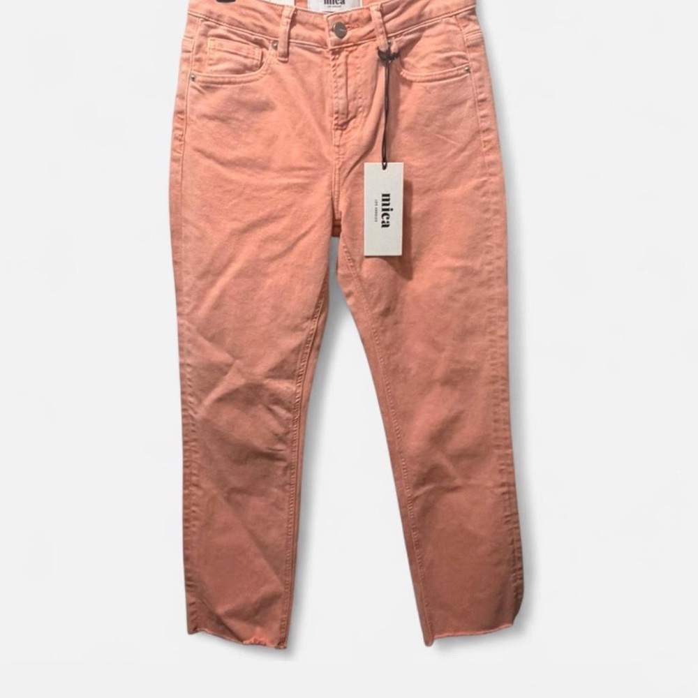 NWT MICA SIZE 25 Women's Coral Pink Jeans